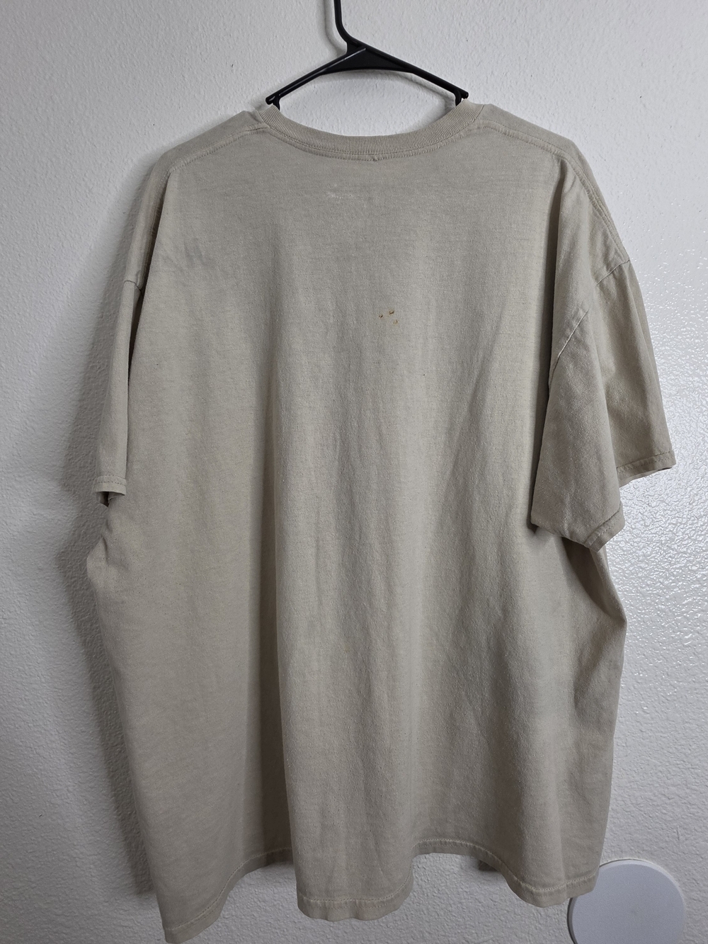 Ford Mustang Since 64 Graphic Tee Shirt Men XL Beige Distressed Car Crewneck - Picture 10 of 10